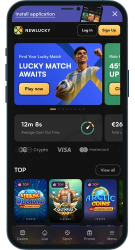NewLucky casino Anmeldung